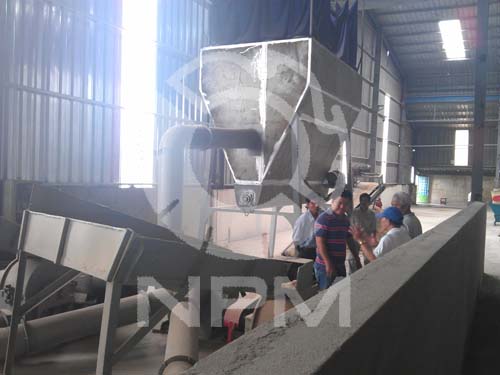 install screening machine