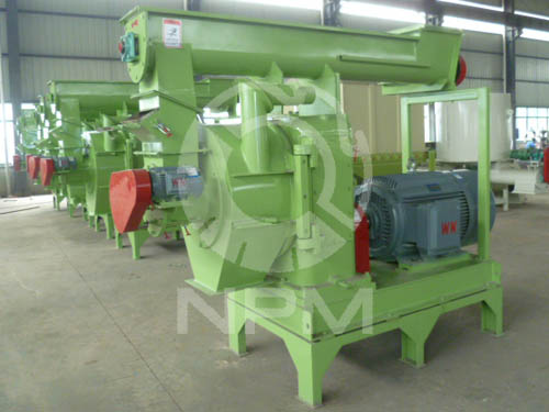 workshop of large pellet machine